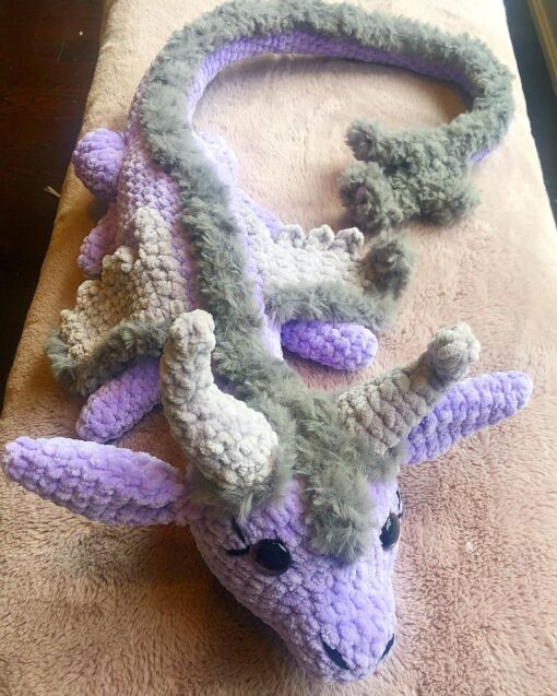 Hand made Crochet Super Cute Baby Dragon