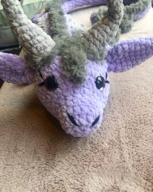 Hand made Crochet Super Cute Baby Dragon - Image 2