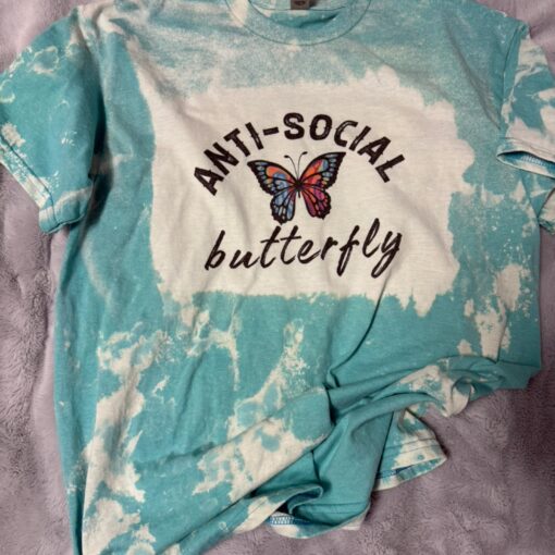 T Shirt Adult Bleached Sublimation