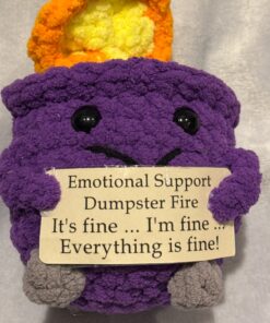 Emotional Support Dumpster Fire
