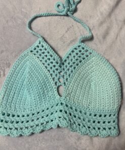 Crop Top - Caged Halter