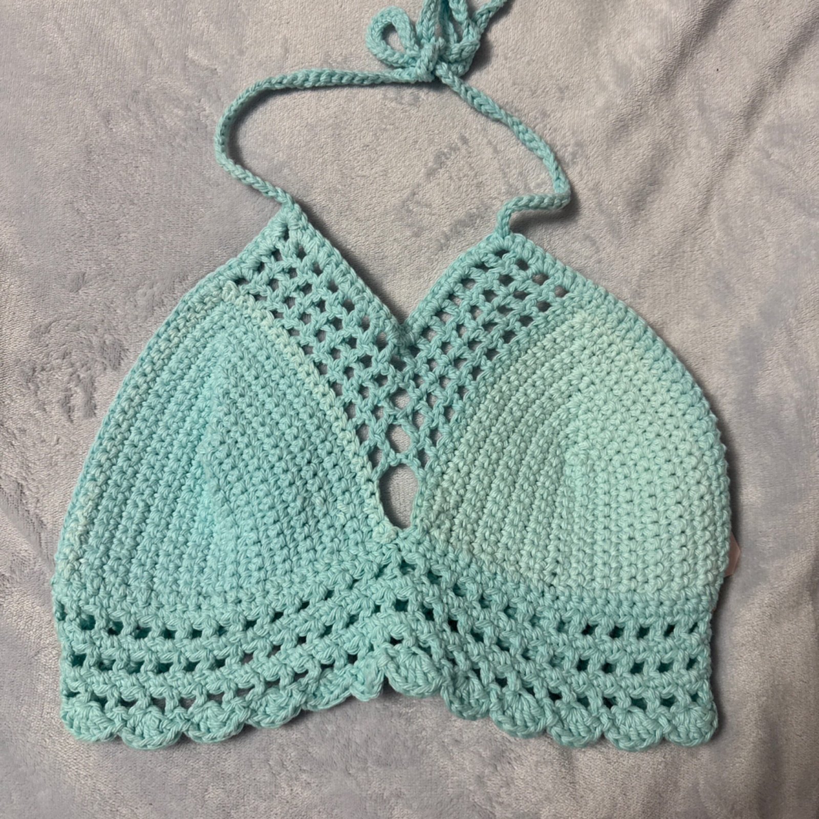 Crop Top - Caged Halter