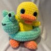 Duck with Frog Floatie