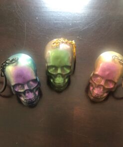 Skull Resin Keychain