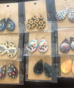Earrings - teardrop