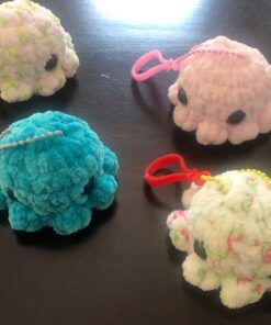 Octopus - keychain / backpack buddy