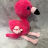 Flamingo Mom + 1 Baby chick
