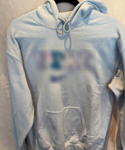 Hoodie - Swoosh Blue Alien