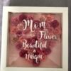 9.75 x 9.75 Flower Shadow Box