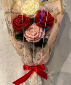 Alternative view of Bouquet - 4 Roses