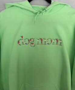 Hoodie - Floral Dog Mom