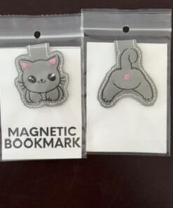 Embroidered Magentic Bookmarks