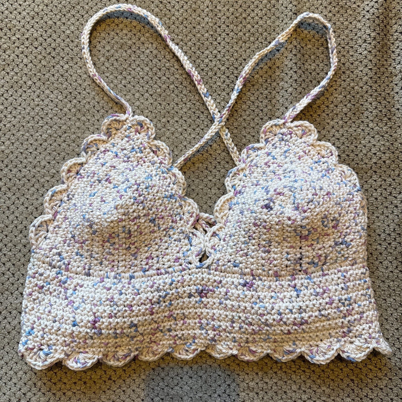 Crop Top - Scallop