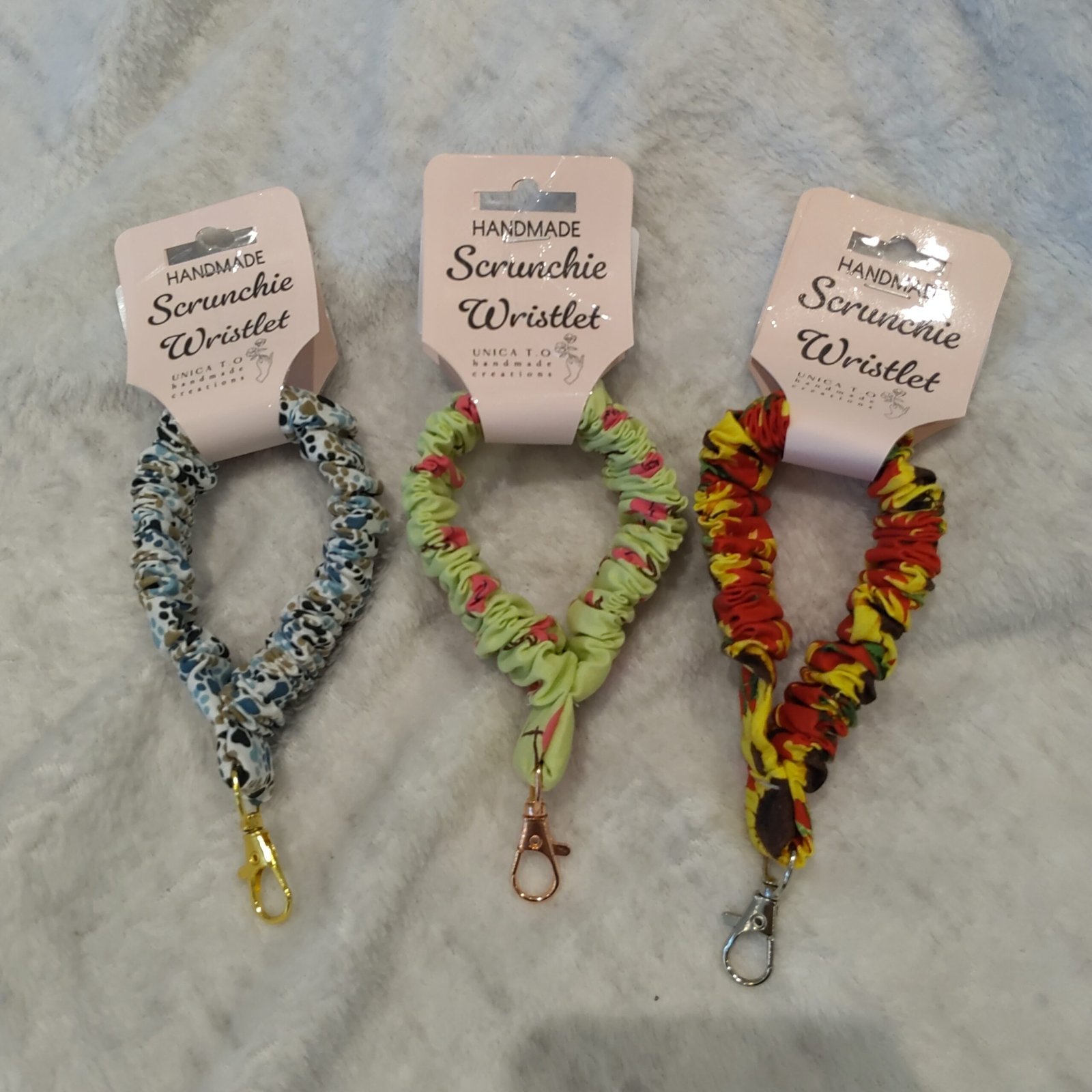 Scrunchie Wrist Keychain